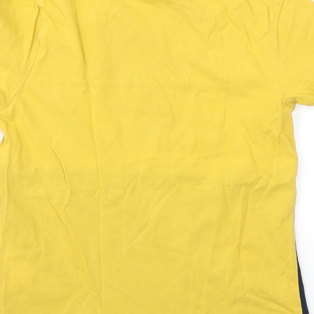 H&M Boys Yellow Basic T-Shirt Size 5-6 Years