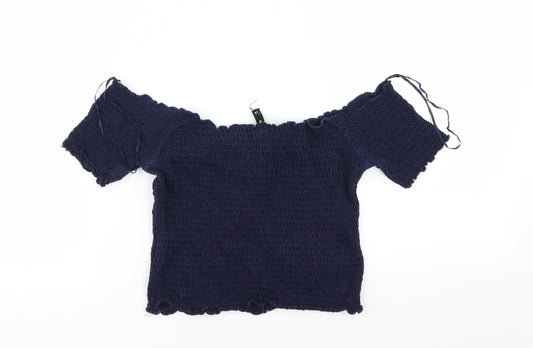 sinsay Womens Blue Basic T-Shirt Size M