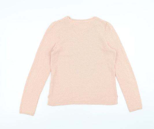 Collection Pimkie Womens Pink Pullover Jumper Size S
