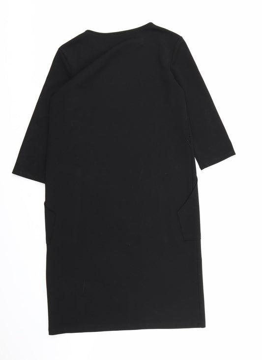 Zara Womens Black A-Line Size S