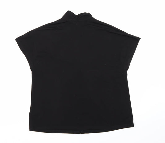 H&M Womens Black Basic Blouse Size M