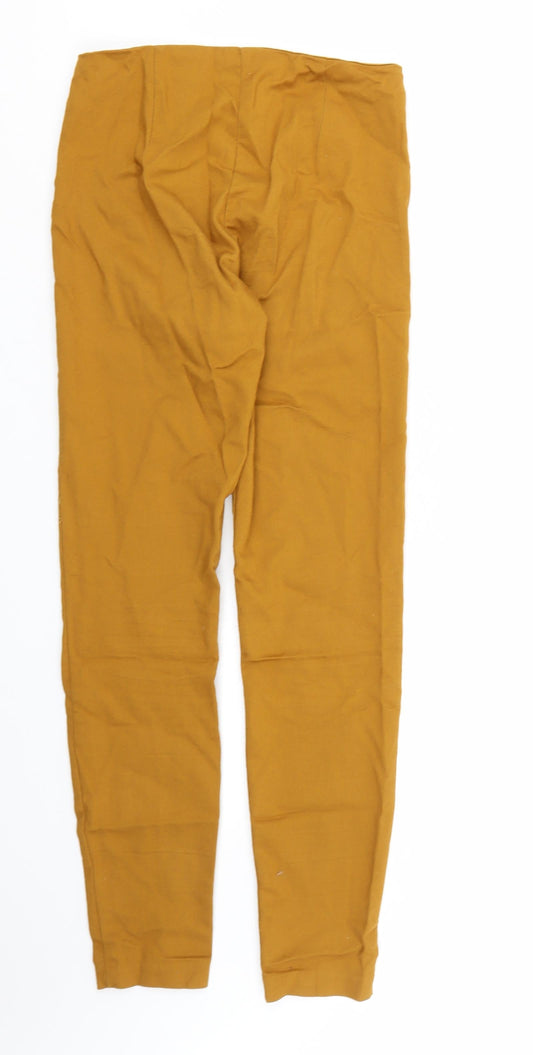H&M Womens Brown Jegging Trousers Size 8 L29 in