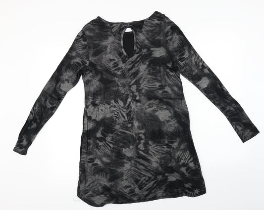 dolls Womens Black Basic Blouse Size M