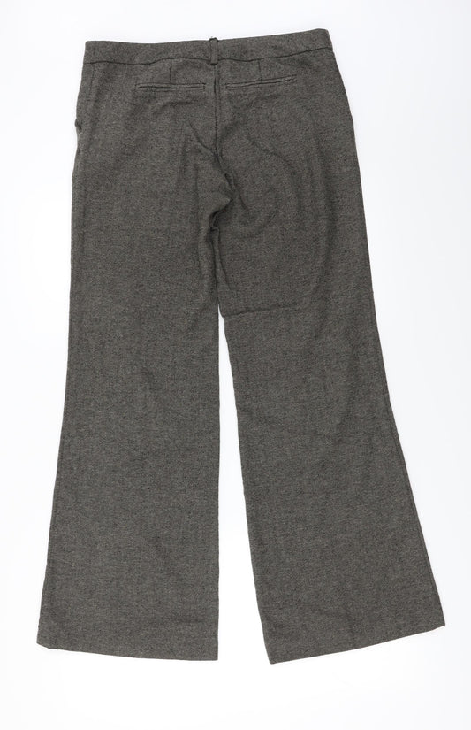 Preworn Womens Brown Trousers Size 12 L27 in