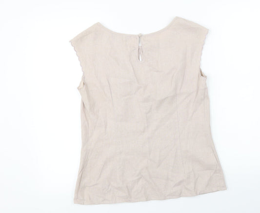 NEXT Womens Purple Basic Blouse Size 10