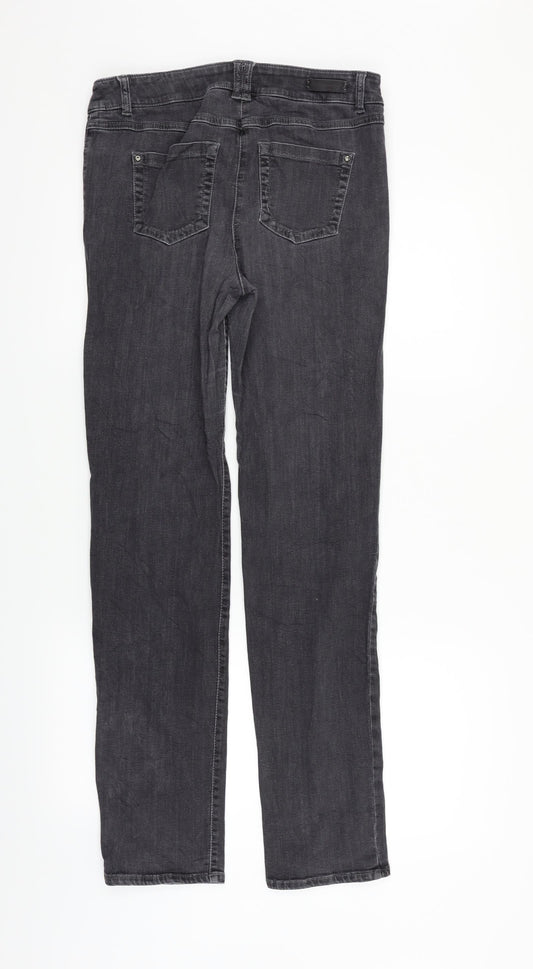 Gerry Weber Womens Grey Straight Jeans Size 30 in L30 in