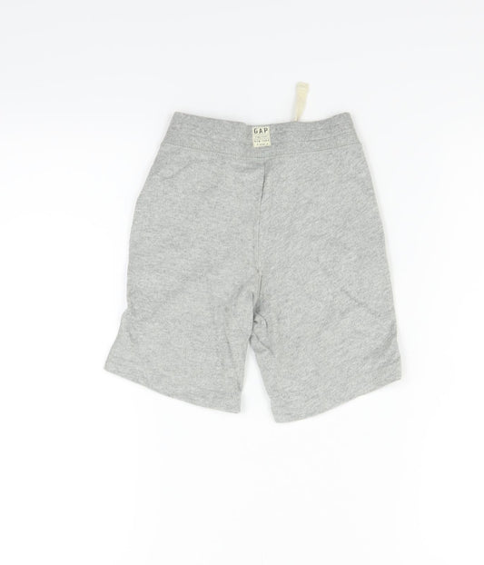 Gap Girls Grey Houndstooth Cut-Off Shorts Size 4 Years