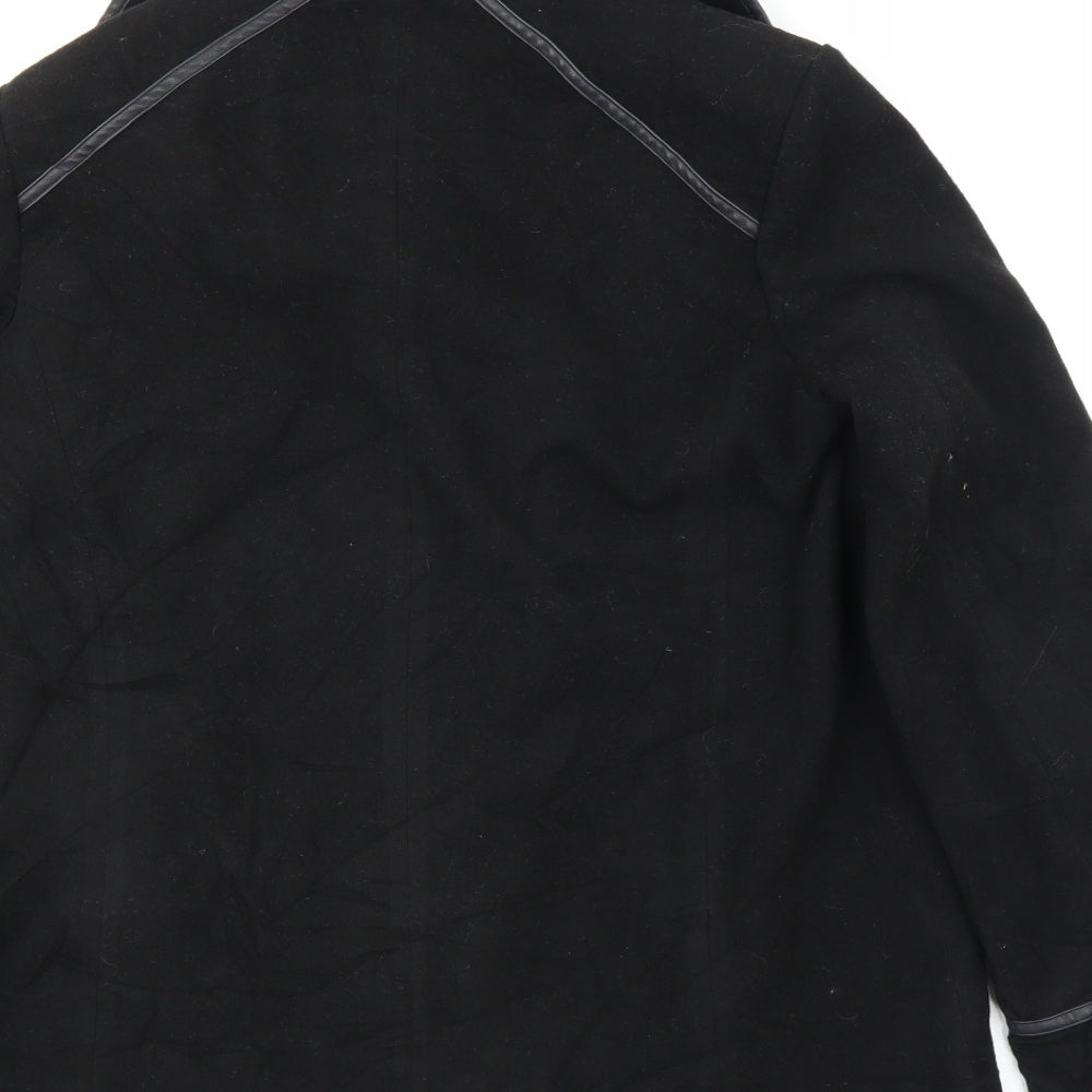 Boohoo Womens Black Jacket Size 12