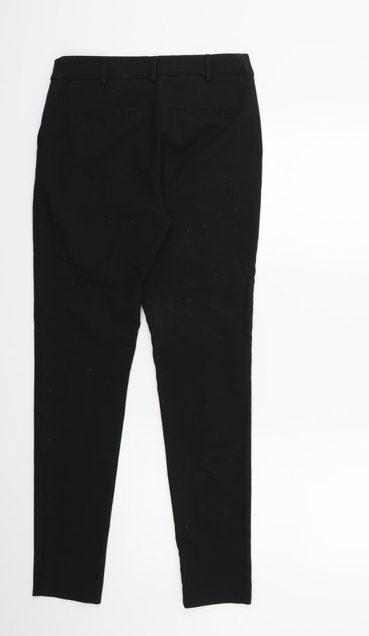 NEXT Womens Black Snow Pants Trousers Size 8 L28 in