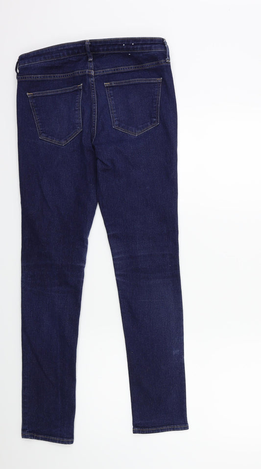 H&M Womens Blue Denim Skinny Jeans Size 29 in L28 in