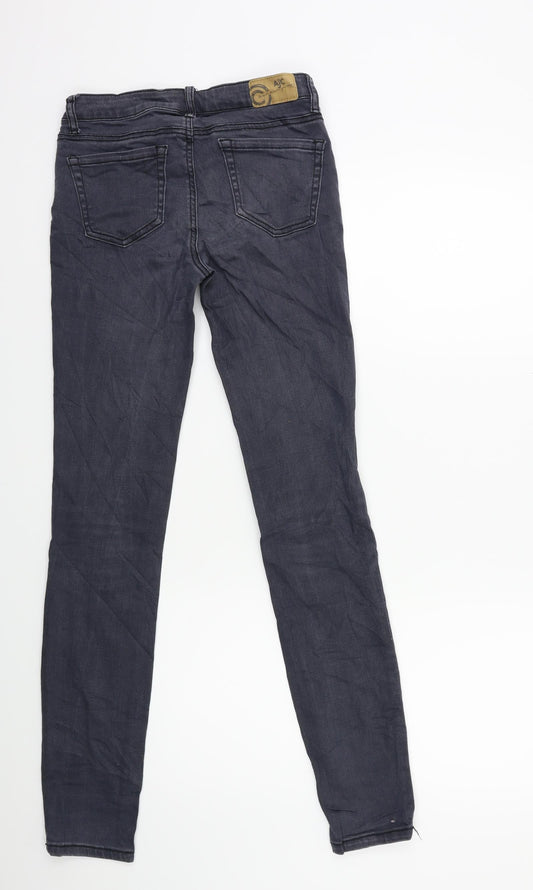 AJC Womens Grey Denim Skinny Jeans Size 24 in L30 in