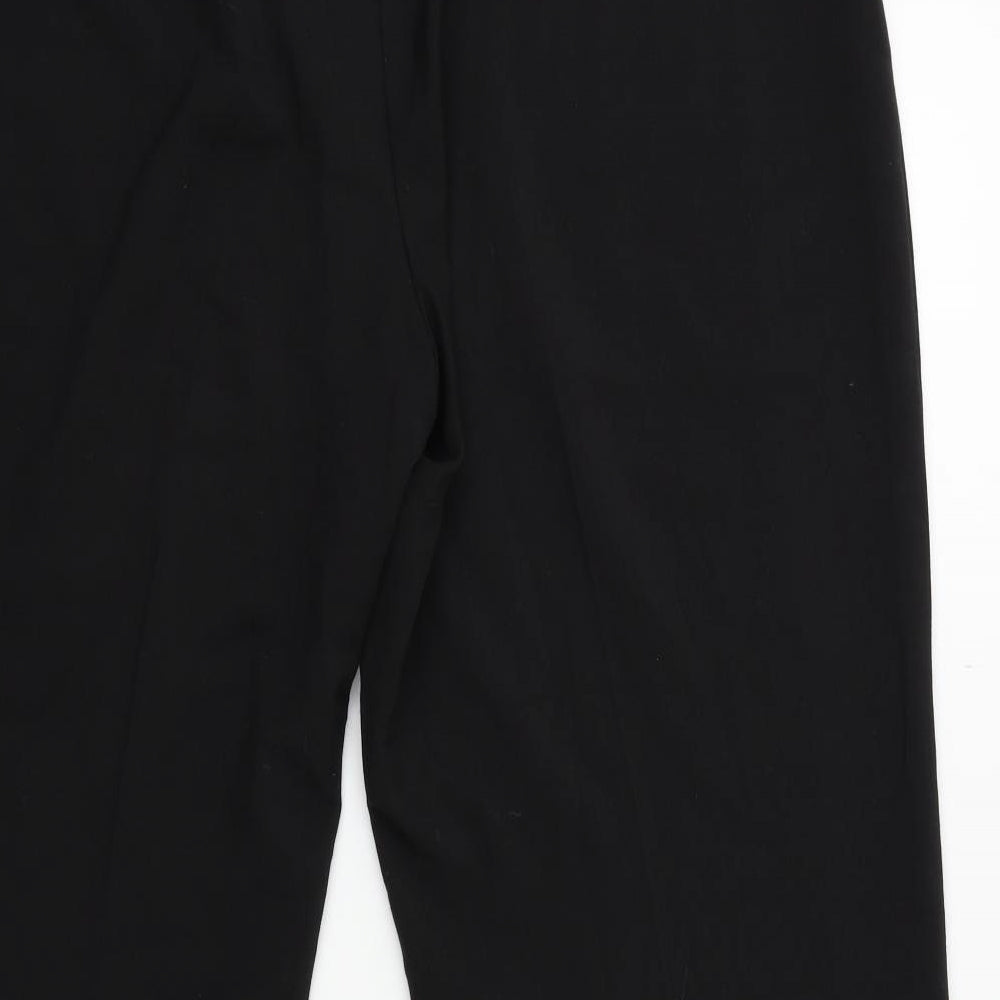 Debenhams Womens Black Trousers Size 18 L30 in