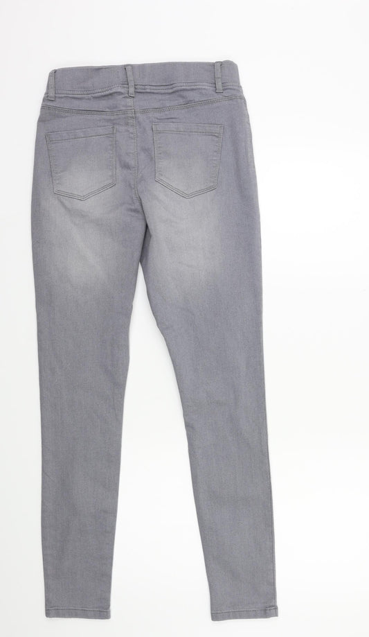 pep& co Womens Grey Denim Jegging Jeans Size 8 L29 in