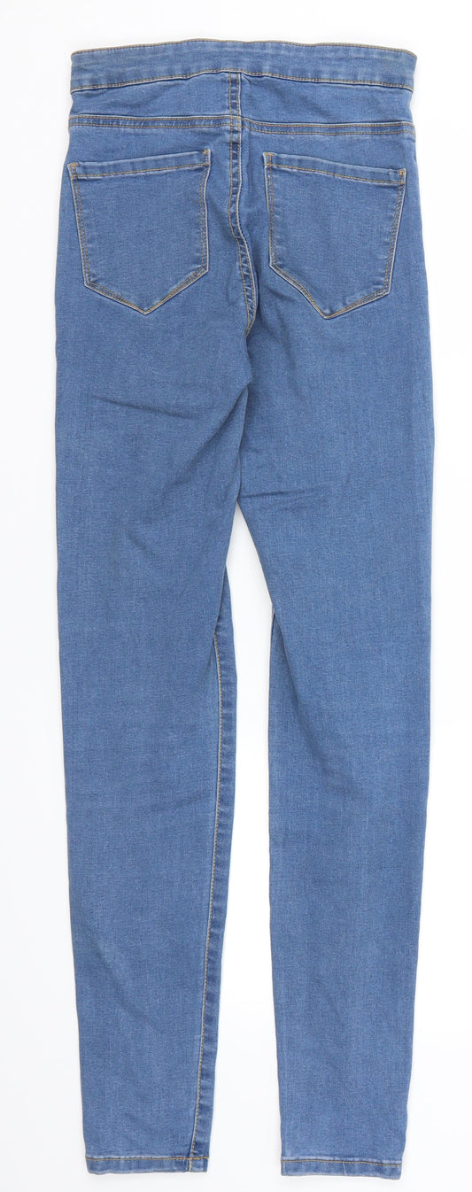 Denim Co Womens Blue Denim Skinny Jeans Size 6 L29 in
