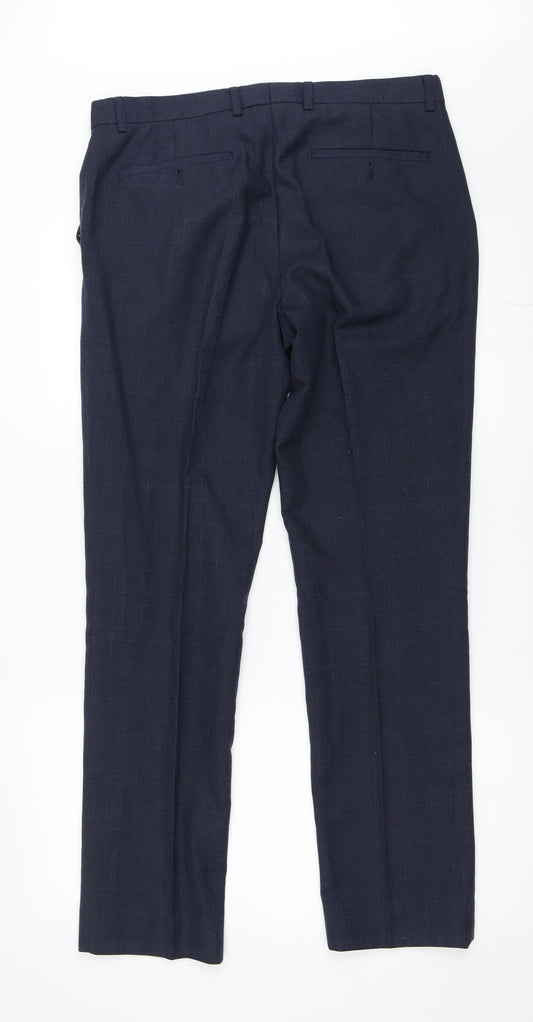 Matalan Mens Blue Trousers Size 32 in L31 in