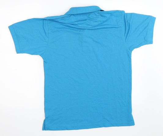 Kustom Kit Mens Blue Polo Size S