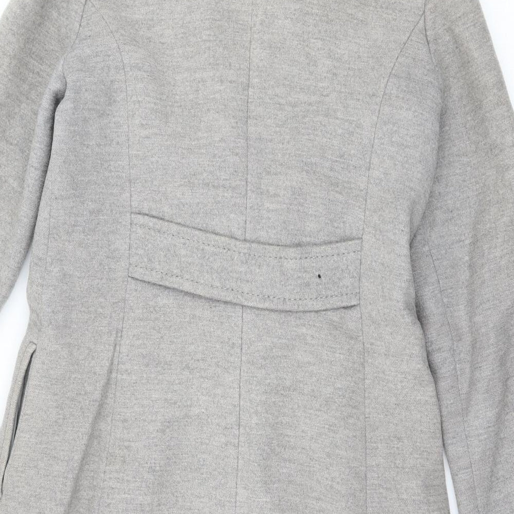 Gap Womens Grey Overcoat Coat Size 8