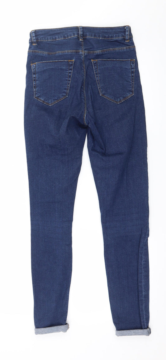ASOS Womens Blue Denim Skinny Jeans Size 25 in L32 in