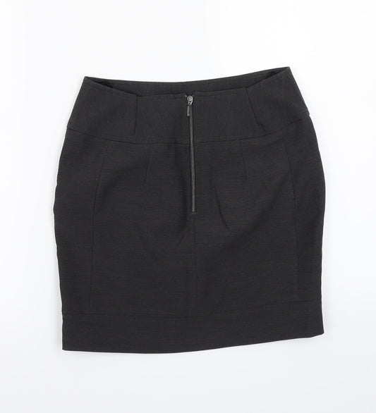 NEXT Womens Grey A-Line Skirt Size 6
