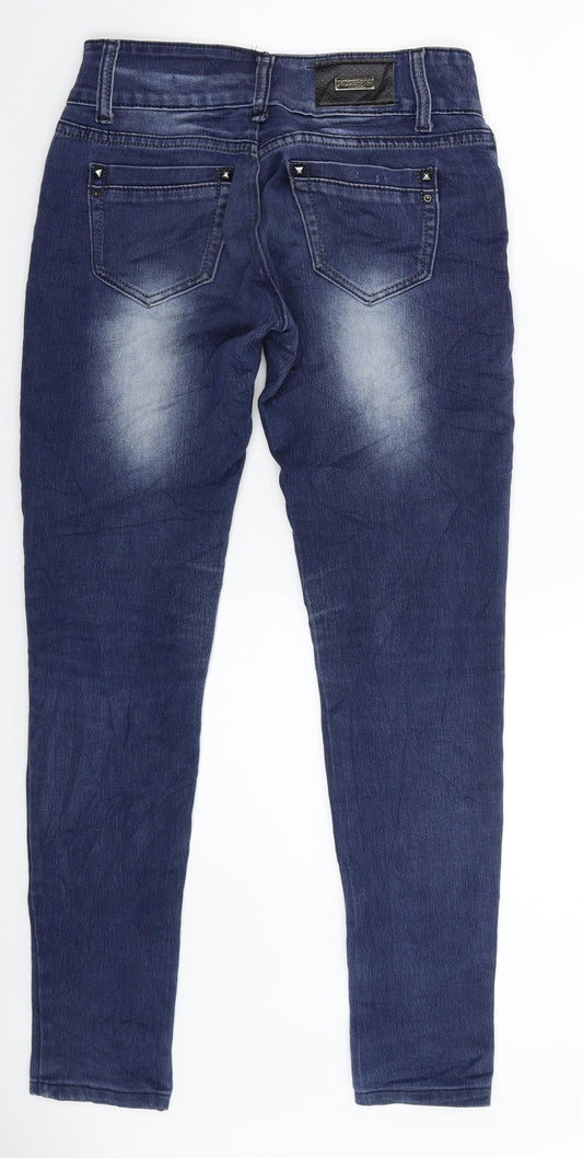 Dolce & Rosa Womens Blue Denim Skinny Jeans Size 28 in L30 in
