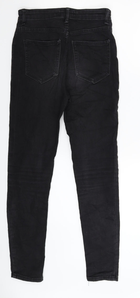 Pull&Bear Womens Black Denim Jegging Jeans Size 26 in L27 in