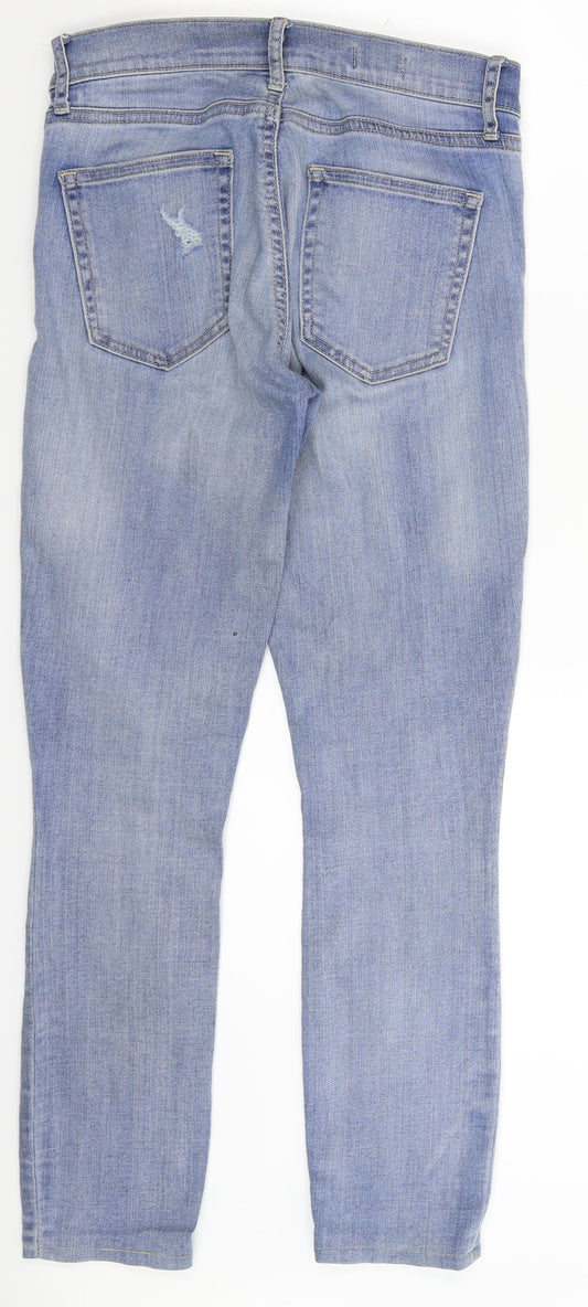 Gap Womens Blue Denim Skinny Jeans Size 28 in L27 in