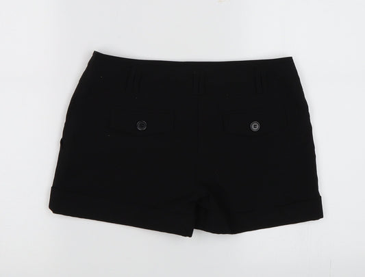 Generation Girls Black Cut-Off Shorts Size 12 Years