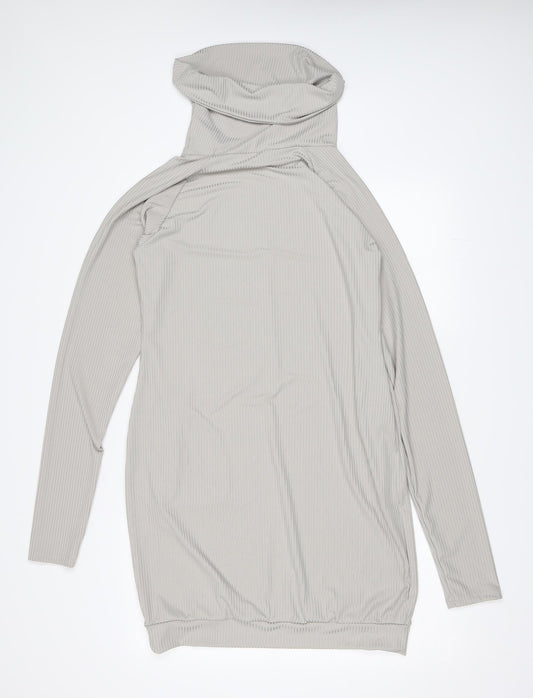 Preworn Womens Grey Shift Size M