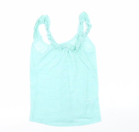 PEP & CO Womens Green Basic Tank Size 8