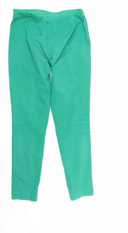 Liv Womens Green Trousers Size 12 L29 in