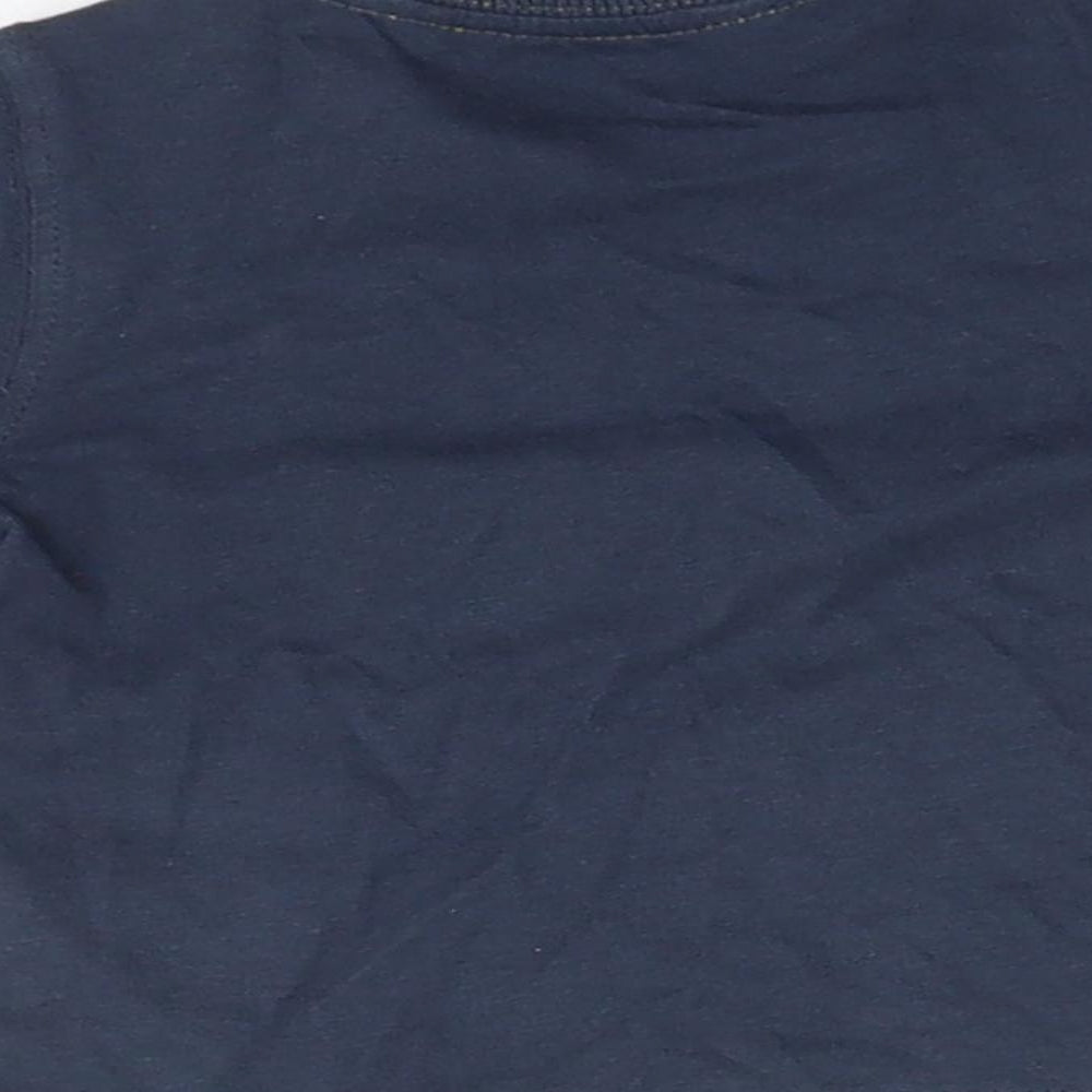 John Lewis Baby Blue Basic T-Shirt Size 0-3 Months