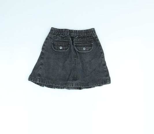 NEXT Girls Grey Flare Skirt Size 6 Years