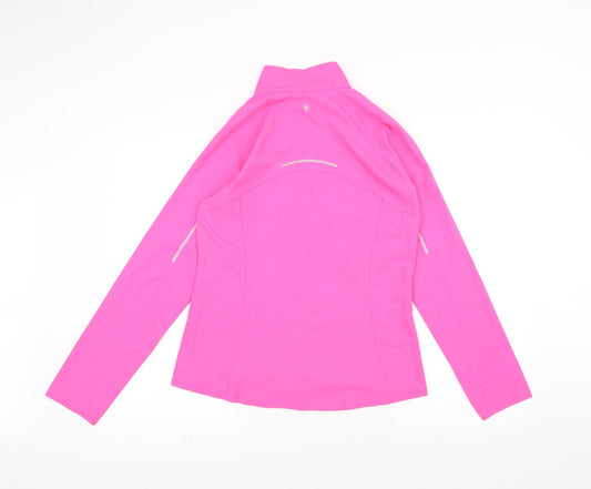 Marks and Spencer Womens Pink Windbreaker Coat Size 8
