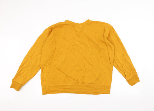NEXT Womens Yellow Pullover Jumper Size 16
