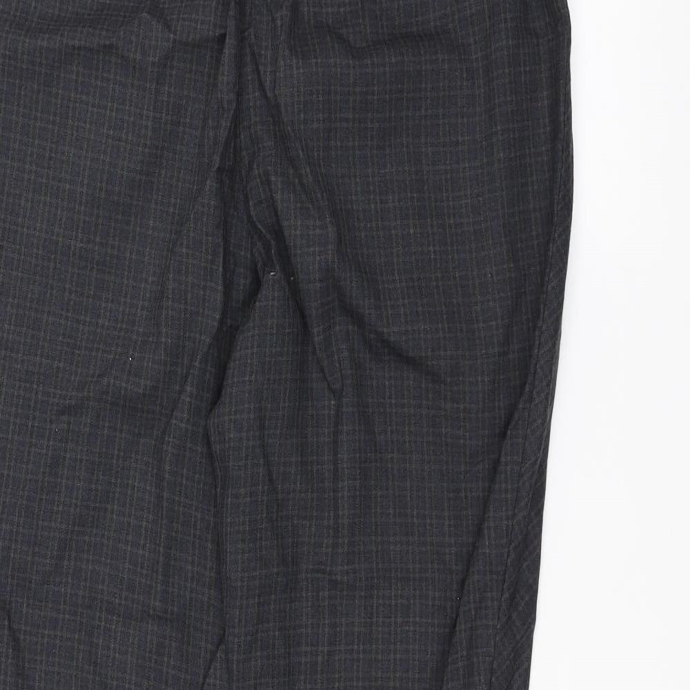 NEXT Womens Black Trousers Size 10 L25 in