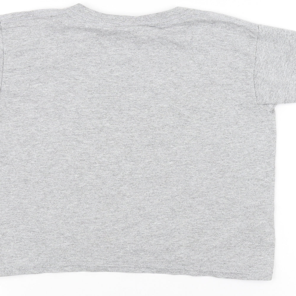Gilden Boys Grey Basic T-Shirt Size XS - super rangers