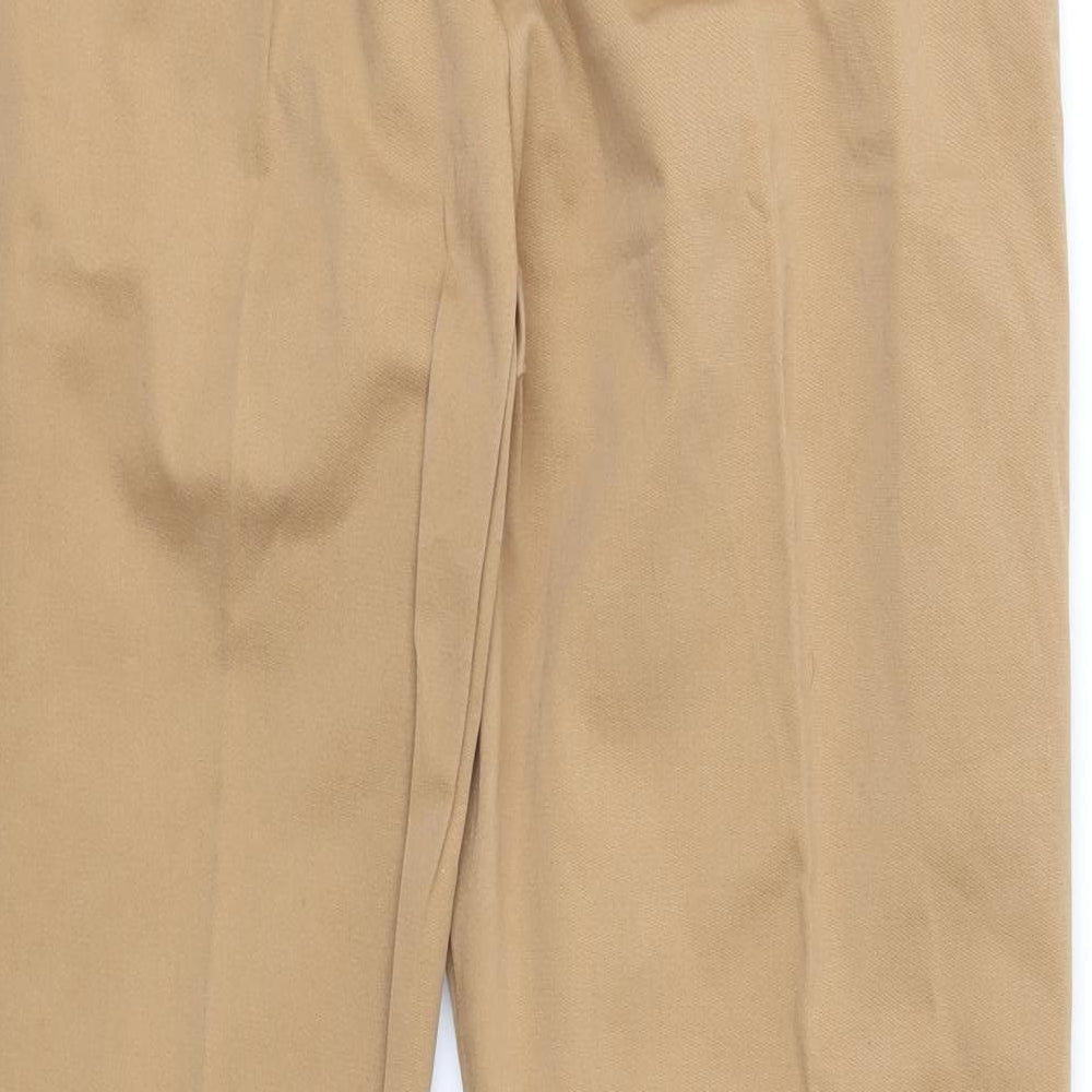 Preworn Womens Brown Chino Trousers Size 2XL L27 in