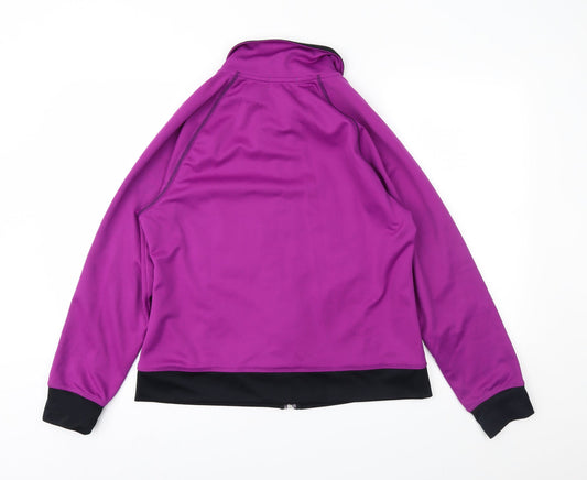 SILVERWEAR Womens Purple Jacket Size L