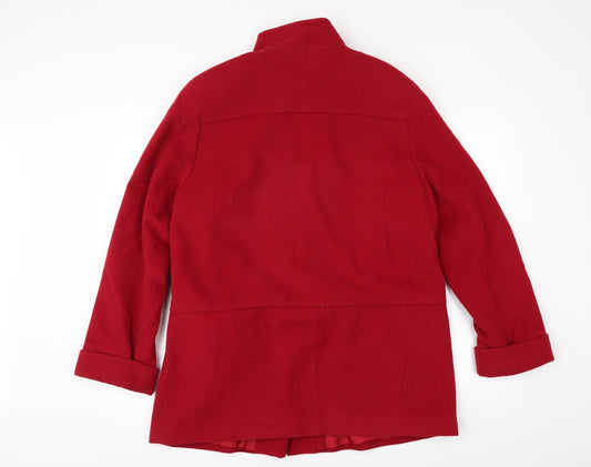 Marks and Spencer Womens Red Jacket Size 14