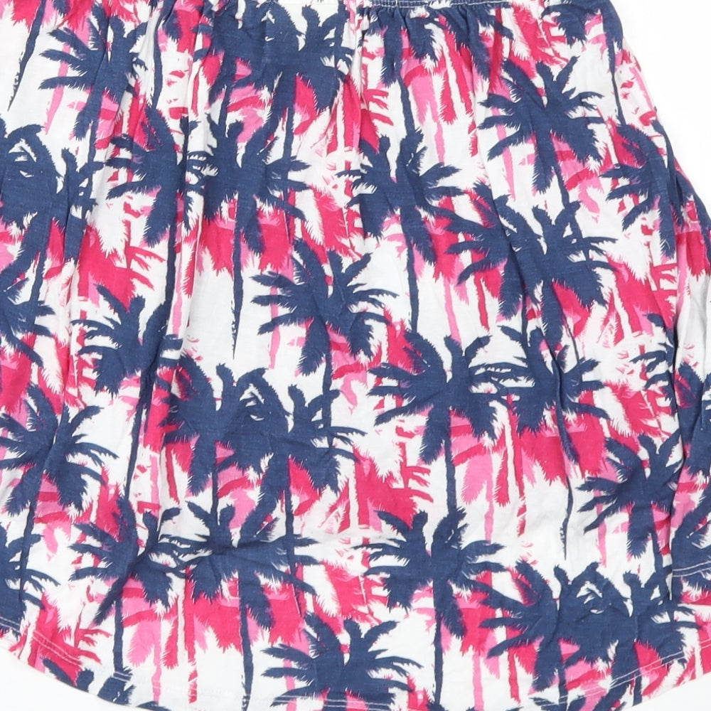 Lee Cooper Girls Blue Argyle/Diamond Flare Skirt Size 11-12 Years