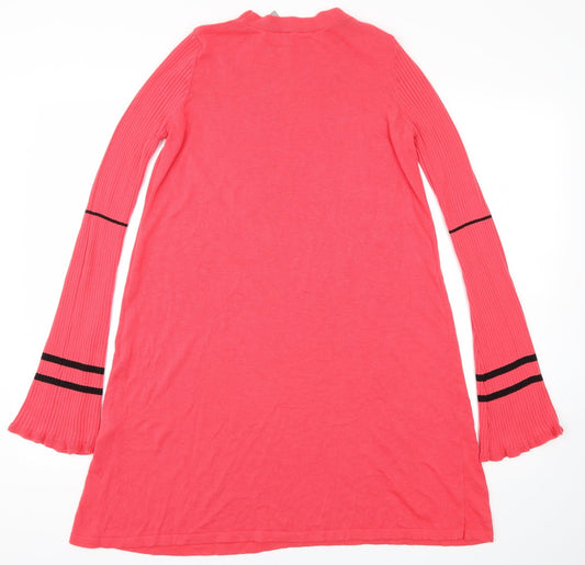 ASOS Womens Red Fit & Flare Size 8