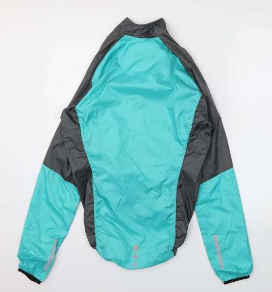 Crane Mens Blue Rain Coat Coat Size S