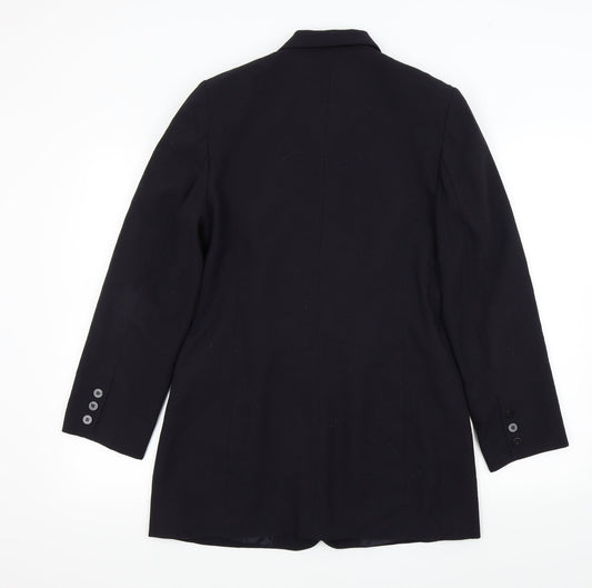 NEXT Womens Blue Overcoat Coat Size 12