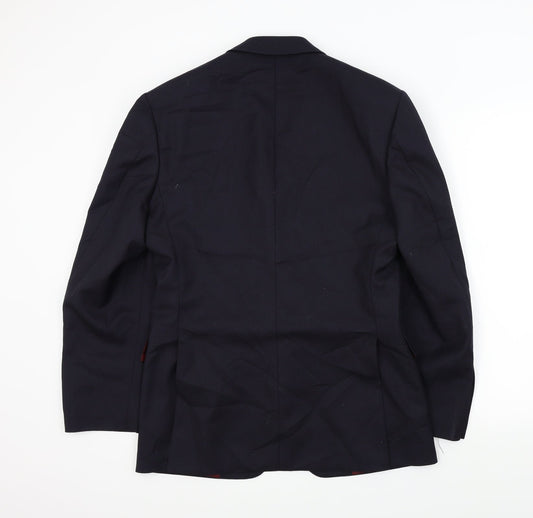 Preworn Mens Blue Jacket Suit Jacket Size L