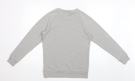 Russell Mens Grey   Pullover Jumper Size S