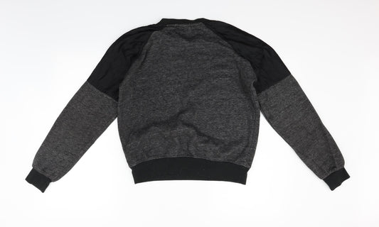 Dylan Star Boys Black Pullover Jumper Size S