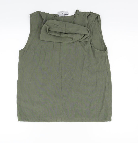 Sara Woman Womens Green Pullover Jumper Size 12