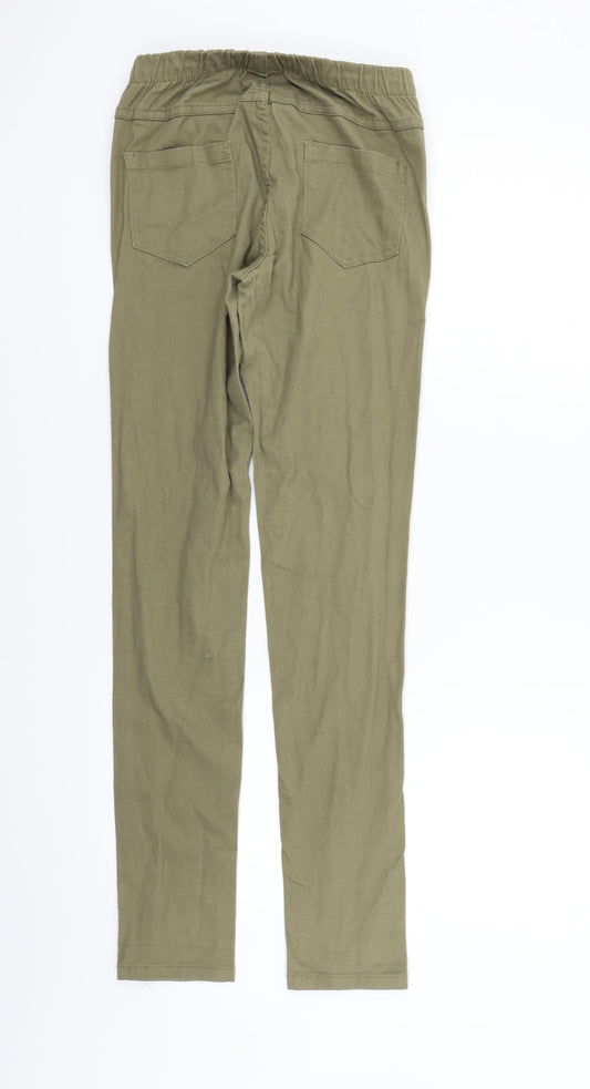 Pieces Womens Beige Trousers Size M L30 in