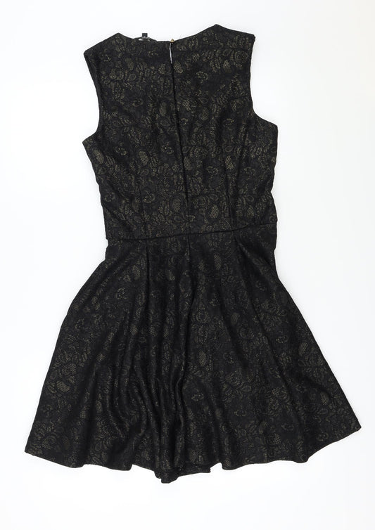 NEXT Womens Black A-Line Size 8