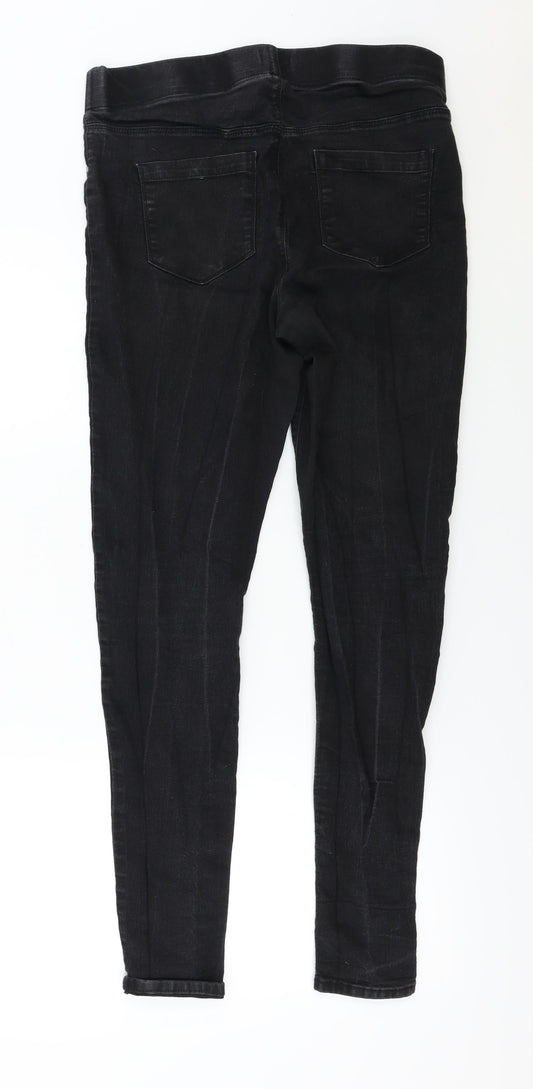 Denim Womens Black Skinny Jeans Size 12 L27 in
